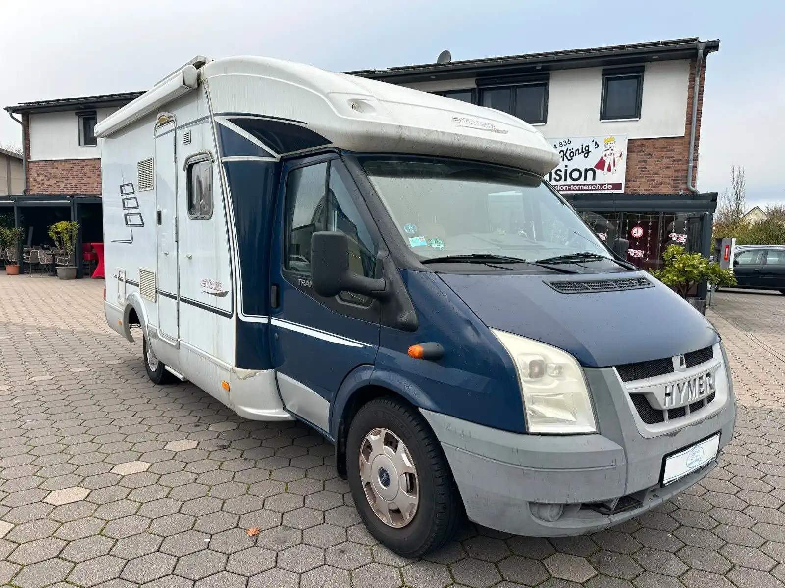 HYMER-ERIBA TRAMP T 572 CL-EINZELBETTEN-GARAGE-PREISGARANTIE